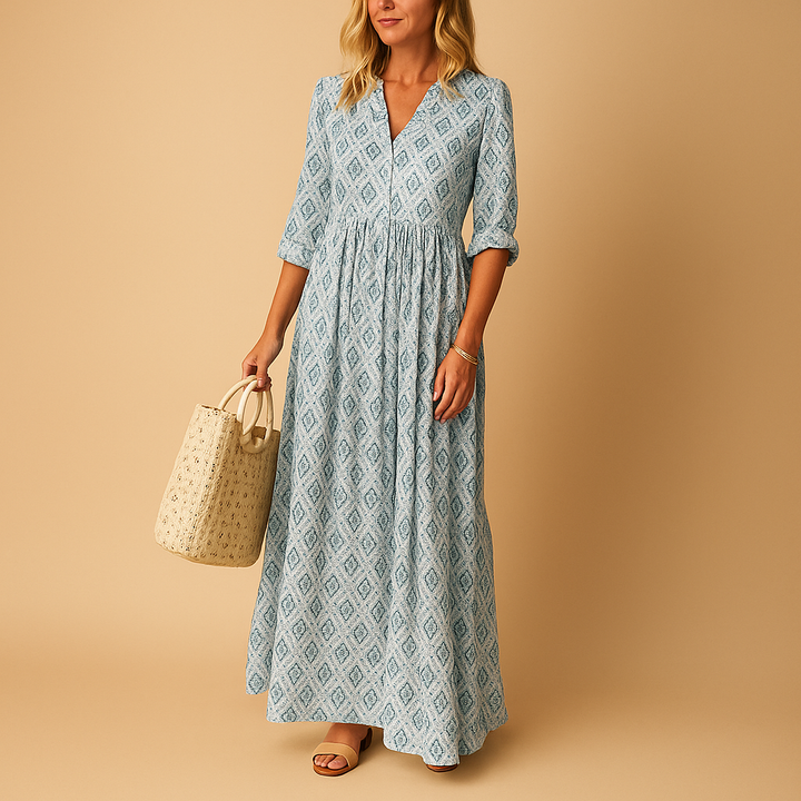 Auréliane™ | Robe Genou Élégante